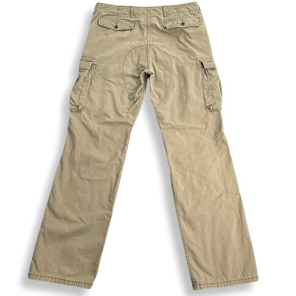 Levi's Cargo Pants Mens 34 Khaki Beige PC9-12462-0010 Utility White Tab 35x31 - Picture 2 of 12